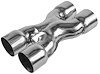 X-Pipe Crossover 3" Inlet/Outlet Stainless Steel - image 1