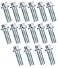 3/8 in.-16 Header Bolt Kit, Hex Head, 1 in. Long for Ford and Chevy - image 1