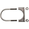 Stainless Steel HD U-Clamp for 2-1/4" OD Pipe - image 2
