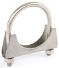 Stainless Steel U-Clamp for 2-1/4" OD Pipe - image 1