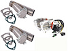 Exhaust Cutout Kit, Electric [3 in. O.D. Stainless Steel]