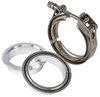 Stainless Steel Quick Release V-Band Clamp & Aluminum Flanges 2.500 in. - image 4
