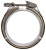 Stainless Steel Quick Release V-Band Clamp & Aluminum Flanges 5 in. - image 2
