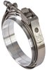 Stainless Steel Quick Release V-Band Clamp & Aluminum Flanges 5 in. - image 3