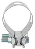 Exhaust Butt Joint Welding Clamp, 2.500 in. Diameter, Polished Stainless Steel - image 3