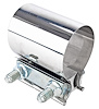 Butt Joint Exhaust Band Clamp Fits 2-1/2 in. OD Pipe - image 1