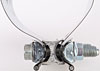 Butt Joint Exhaust Band Clamp Fits 3-1/2" OD Pipe - image 3