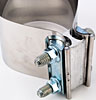 Butt Joint Exhaust Band Clamp Fits 4" OD Pipe - image 2