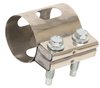 Exhaust Butt Joint Welding Clamp, 3 in. Diameter, Polished Stainless Steel