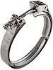 Stainless Steel Quick Release V-Band Clamp 5 in. - image 1