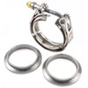 Stainless Steel Standard V-Band Clamp & Flange 2.500 in. - image 3