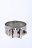 Narrow Band Exhaust Clamp 2.5" ID x 1-1/4" wide - image 2