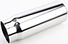 Stainless Exhaust Tip Overall Length: 8 in. Weld-On - image 3