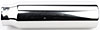 Stainless Exhaust Tip Overall Length: 10 in. Weld-On - image 2