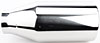 Stainless Exhaust Tip Overall Length: 10 in. Weld-On - image 2