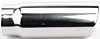 Stainless Exhaust Tip Overall Length: 8 in. Clamp-On - image 2