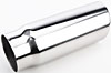 Stainless Exhaust Tip Overall Length: 8 in. Clamp-On - image 3