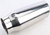 Stainless Exhaust Tip Overall Length: 12 in. Weld-On - image 3