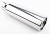 Stainless Exhaust Tip Overall Length: 10 in. - image 1