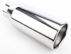 Stainless Exhaust Tip Overall Length: 10 in. - image 1