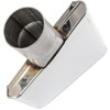 Circle Track Style Stainless Steel Exhaust Tip 2-1/2" I.D. Inlet - image 2