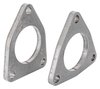 Exhaust Flange Set Fits Select GM LS 4.8L, 5.3L, 6.0L, 6.2L Truck Engines, LM7, LQ4, LQ9 [2.5 in. Pipe Dia., 3-Bolt]  - image 2