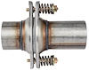 Spherical Exhaust Connector 2.5" Stainless Steel - image 1