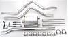 Cat-Back 2.5 in. Dual Exhaust System for 1988-1993 GM Full-Size Truck 2WD/4WD 5.7L - image 1