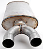 Cat Back 2-1/2" Dual Truck Exhaust System - image 3
