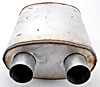 Cat-Back 2.5 in. Dual Exhaust System for 1994-2001 Dodge Full-Size Truck 2WD/4WD V6, 318, 360 - image 3