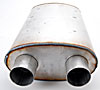 Cat-Back 2.5 in. Dual Exhaust System for 2006-2008 Dodge Full-Size Truck 1/2-Ton 2WD/4WD HEMI Only - image 3