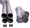 In-Chassis Long Tube Weld-Up Header Kit 1 5/8 in. Primary O.D & 3 in. Collector - image 2