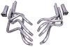 In-Chassis Long Tube Weld-Up Header Kit 1 3/4 in. Primary O.D & 3 in. Collector - image 1
