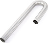 Mandrel J-Bend 16-gauge, Aluminized Steel - image 1