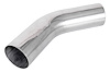 Air Intake Tube for Universal Applications [3.5 in. 45 Degree Polished Aluminum] - image 1
