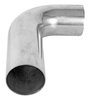 Air Intake Tube for Universal Applications [3 in. 90 Degree Polished Aluminum] - image 3