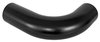 Air Intake Tube for Universal Applications [3.5 in. 90 Degree Black Aluminum] - image 2
