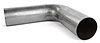 90° Tight Radius Bend 2-1/4" 16ga. Aluminized Steel - image 2
