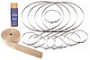 Exhaust & Header Wrap Kit 2 in. x 50 ft. x 1/16 in. Thick - image 1