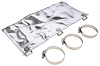 Exhaust Heat Shield [Clamp-On] 12 in. L x 6 in. W