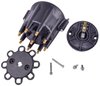 Replacement Distributor Cap & Rotor for JEGS SSR-III RTR Distributors [Black] - image 2
