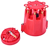Replacement Distributor Cap & Rotor for JEGS SSR-III RTR Distributors [Red]
