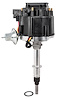 HEI Distributor w/Vacuum Advance for 1965-1990 AMC & Jeep 199-258 ci.  6-Cylinder Engines [Black Cap] - image 1