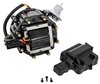 HEI Distributor w/Vacuum Advance for 1965-1989 Mopar Small Block 273-360 [Black Cap] - image 4