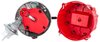 HEI Distributor w/Vacuum Advance for 1965-1989 Mopar Small Block 273-360 [Red Cap] - image 2