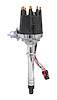 SSR-II Pro Series Distributor, w/Vacuum Advance for Chevy Small Block and Big Block V8 Engines [Black Cap]