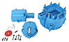 Distributor Cap and Rotor Kit for 1974-1990 GM HEI [Blue] - image 1