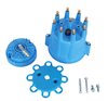 Universal Replacement Distributor Cap & Rotor for 8-Cylinder Engine [Blue] - image 2