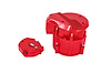 Distributor Cap and Rotor Kit for GM HEI 6-Cylinder [Red] - image 1