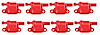 GM LS Ignition Coil Kit for 2005-2020 Gen IV 4.8L, 5.3L, 6.0L, 6.2L, 7.0L Car & Truck Engines [RED] - image 1